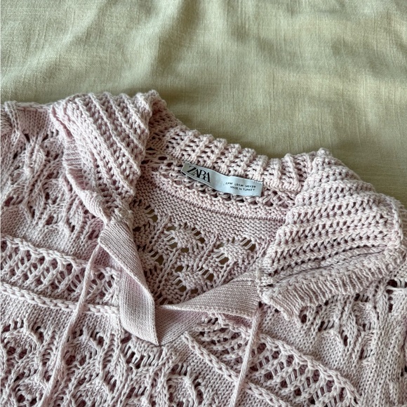 Zara Lilac Knit Sweater - Picture 3 of 4
